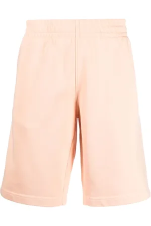 Maison Kitsuné Fox-patch cotton shorts