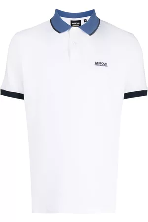 Barbour Homem Polos Bordados - Logo-embroidered polo shirt