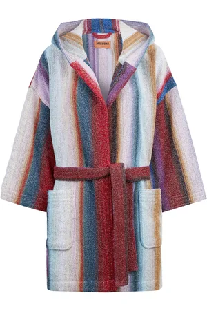 Missoni Gradient-effect hooded robe