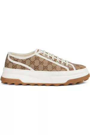 Gucci Homem Sapatilhas Baixas - GG-canvas lace-up sneakers