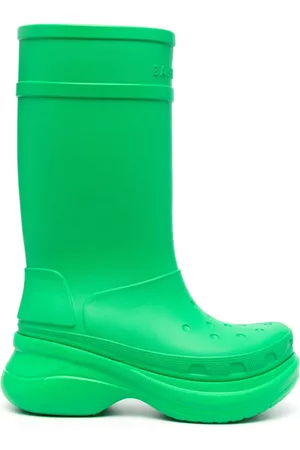 Balenciaga Homem X Crocs chunky rain boots