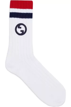 Gucci Homem Meias - GG logo socks
