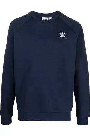 adidas Homem Camisolas sem capuz - Embroidered-logo cotton-blend sweatshirt