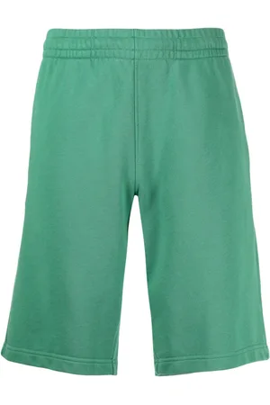 Maison Kitsuné Logo-print bermuda shorts