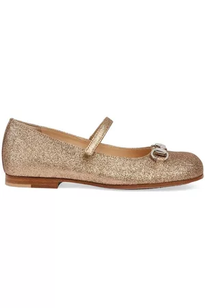 Gucci Menina Sabrinas - Horsebit-detail ballerina shoes