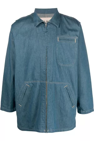 Levi's Homem Jaquetas jeans - Zip-up denim shirt jacket