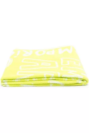Emporio Armani Menino Roupões de Banho - Logo-print cotton towel