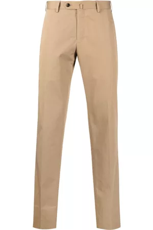 PT Torino Homem Calças Formal - Straight-leg tailored trousers
