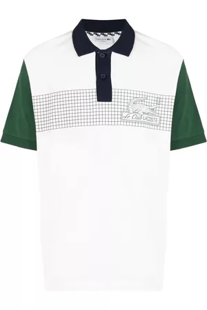 Lacoste Homem Camisa Formal - Logo-print cotton polo shirt