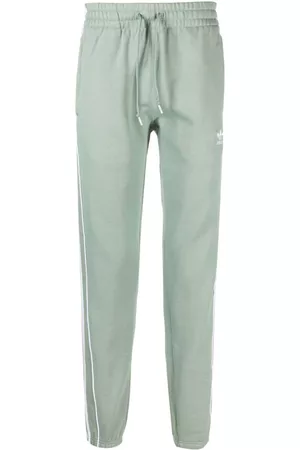 adidas Homem Calças - Embroidered-logo cotton track pants