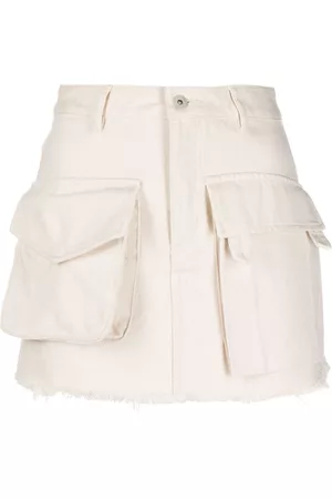 MARQUES'ALMEIDA Mulher Mini-saias - Flap pockets mini skirt