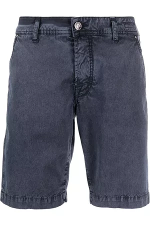 Jacob Cohen Homem Calções - Mid-rise denim shorts