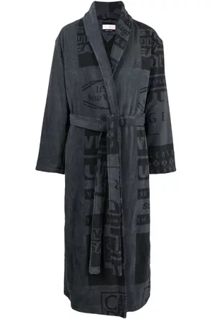 MARTINE ROSE Homem Jeans - X Tommy Jeans jacquard robe coat