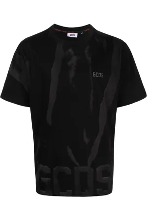 GCDS Logo-print cotton T-shirt