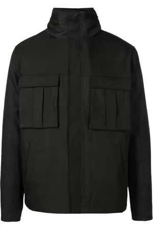 OSKLEN Homem Casacos com Capuz - Detachable hood twill jacket