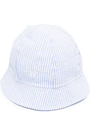 Il gufo Menino Chapéus - Striped cotton hat