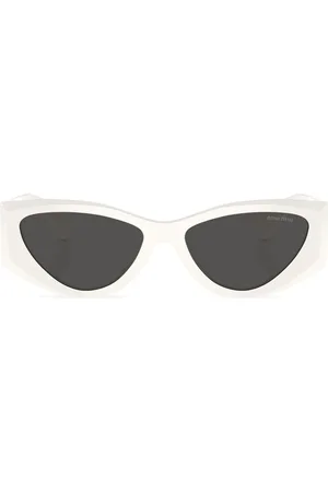 Miu Miu Cat-eye frame tinted sunglasses