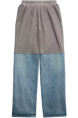 Balenciaga Homem Calças - Patched-detail sweatpants