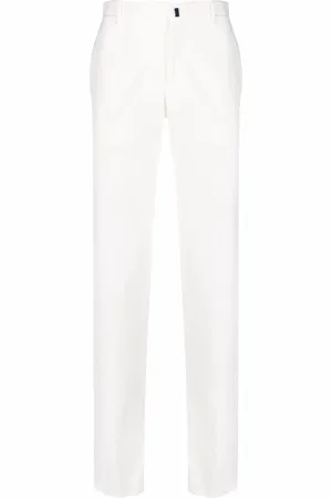 Incotex Slim-cut cotton trousers