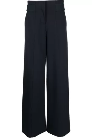Dorothee Schumacher Mulher Calças à Boca-de-sino - High-waisted wide-leg trousers