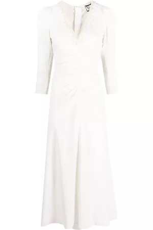 NISSA Mulher Vestidos Sexy - Pearl-detail ruched mididress