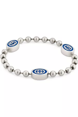 Gucci Homem Pulseiras - Interlocking G chain bracelet