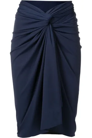 Lygia & Nanny Orixa tied-waist skirt