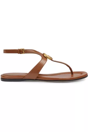 Gucci Mulher Tangas - Double G thong sandals