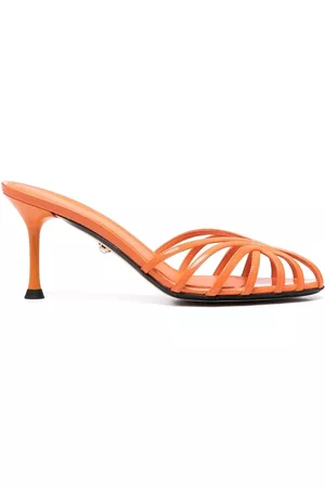 Alevì Mulher Plataformas - Caged stiletto mules