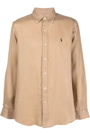 Ralph Lauren Homem Camisa Formal - Polo Pony linen shirt