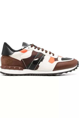 VALENTINO GARAVANI Homem Sapatilhas Baixas - Rockrunner low-top sneakers