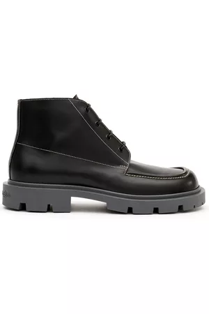 Maison Margiela Homem Calçado - Leather lace-up boots
