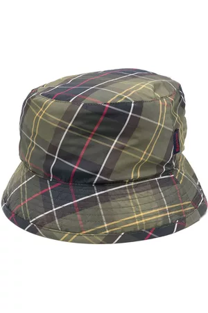 Barbour Homem Chapeu bucket - Tartan-print bucket hat