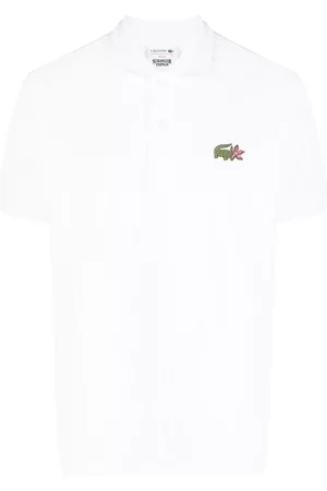 Lacoste Homem Camisa Formal - Logo-patch cotton polo shirt