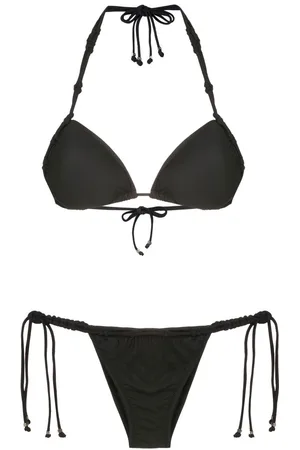 AMIR SLAMA Macram?? detailing bikini bottoms