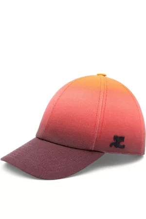 Courrèges Mulher Chapéus - Gradient-effect cotton cap