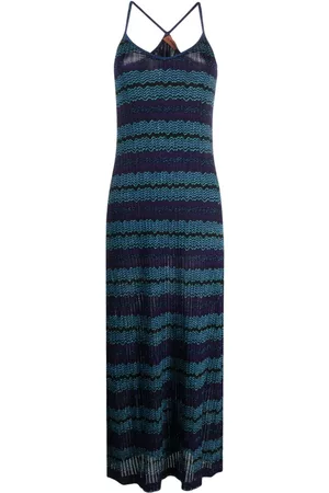 Missoni Mulher Vestidos de Malha - Chevron crochet-knit dress
