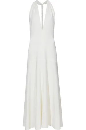 Proenza Schouler Matte crepe twist back dress
