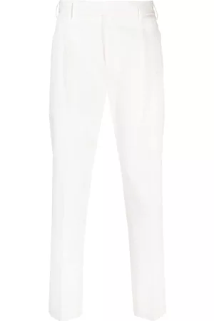 PT Torino Homem Calças Formal - Stretch-cotton tailored trousers