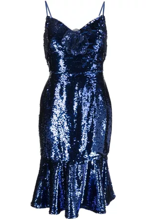 Marchesa Notte Mulher Vestidos de baile de finalistas - Magnolia sequin-embellished midi dress