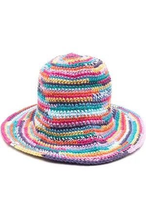 Nannacay Mulher Chapéus - Laura crochet-knit sun hat