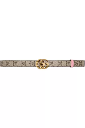 Gucci Mulher Cintos - GG Marmont reversible belt