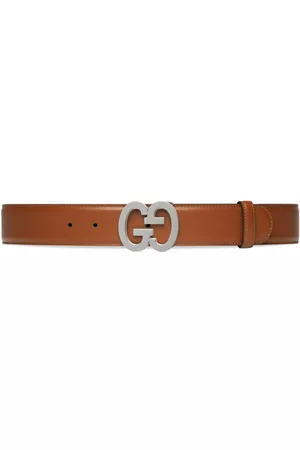 Gucci Homem Cintos - GG buckle leather belt