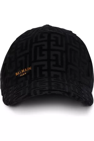 Balmain Homem Chapéus - Logo-jacquard cotton-blend beanie