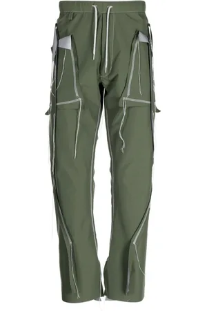 Sulvam Panelled nylon trousers