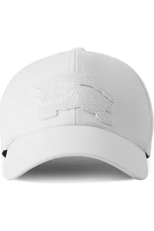 Burberry Homem Chapéus - EKD-appliqué cotton baseball cap
