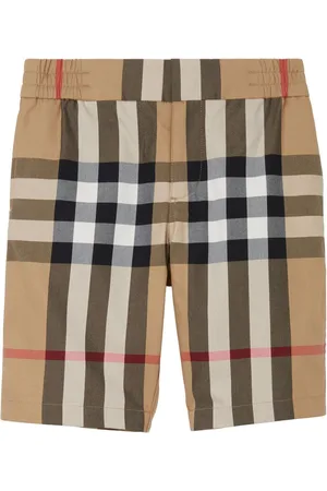 Burberry Halford Check print shorts