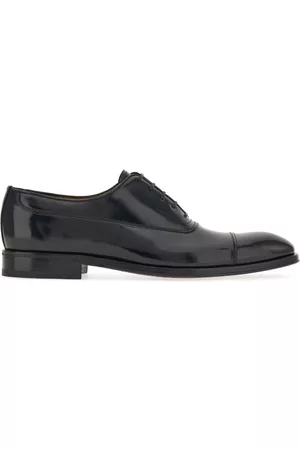 Salvatore Ferragamo Homem Oxford & Moccassins - Lace-up leather oxford shoes