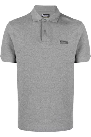 Barbour Homem Camisa Formal - Logo-patch cotton polo shirt