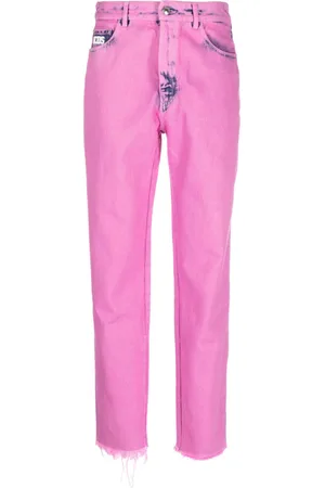 GCDS Bling logo-embellishment jeans